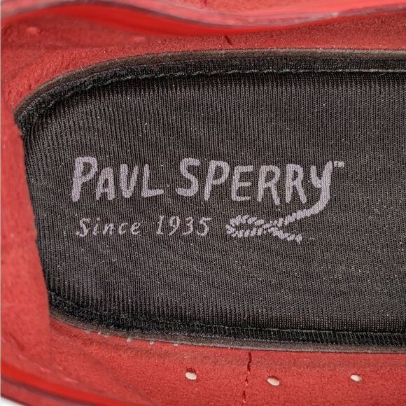 Sperry Top-Sider Red Swell Emmy Perforated Sneaker - Picture 7 of 10